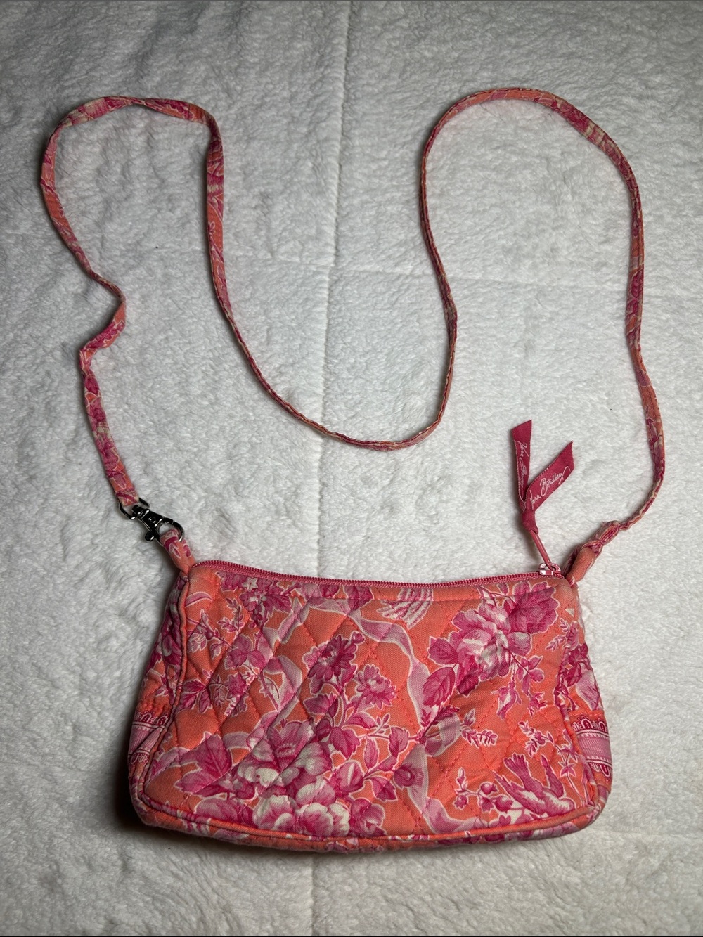 Vera Bradley Quilted Floral Crossbody Bag